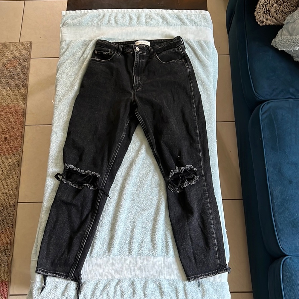 A&F curve love jeans